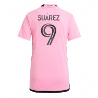 Maglia Calcio Inter Miami Luis Suarez #9 Prima Divisa Donna 2024-25 Manica Corta